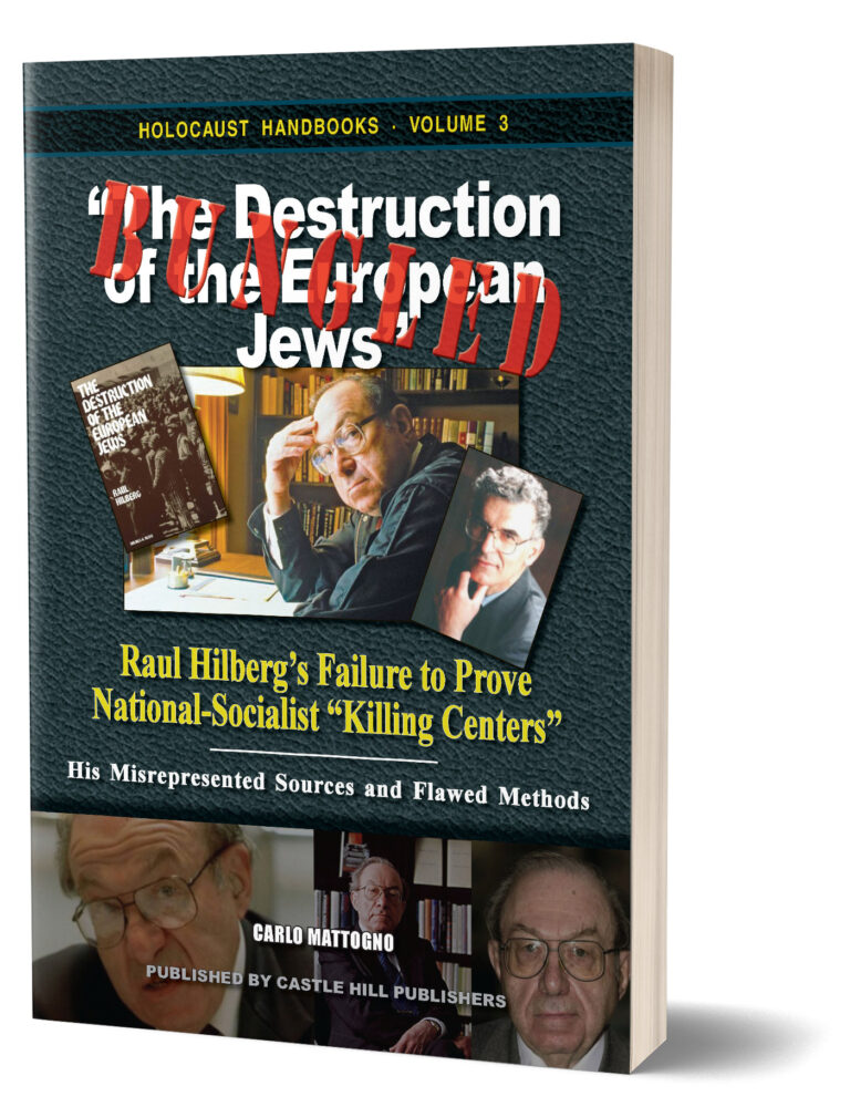 Bungled: “The Destruction of the European Jews”